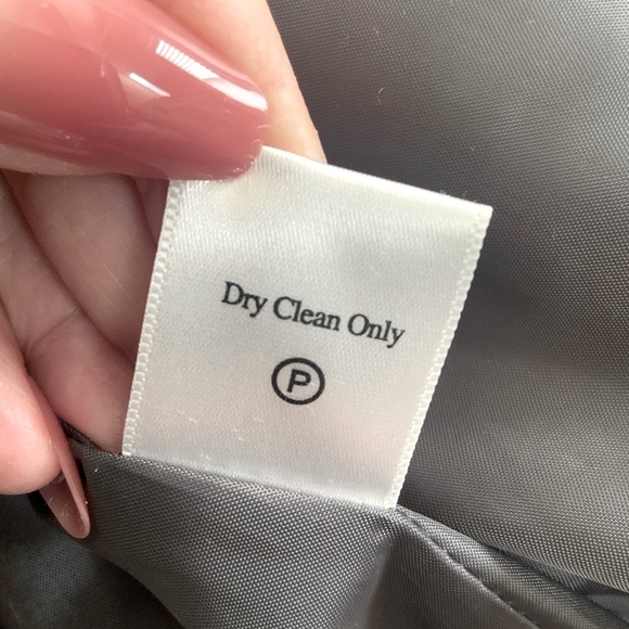 Coldwater Creek Tapestry Patchwork Gray Vest Removable Faux Fur Collar Large NWT - Picture 11 of 13